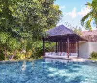 Villa Tukad Pangi, Pabellón cerca del río